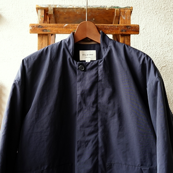 STILL BY HAND 襟元すっきり・シンサレート入りオーバーコート（CO0184