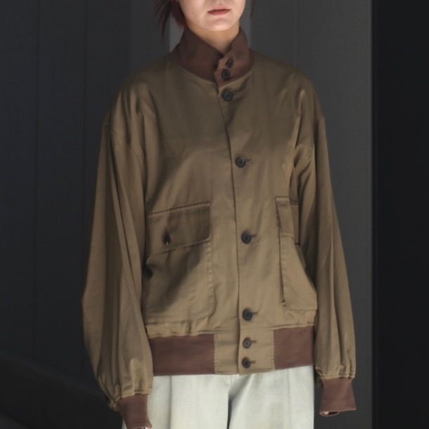 YOKE - 【残り一点】Silk Nylon Driving Blouson | ACRMTSM ONLINE STORE