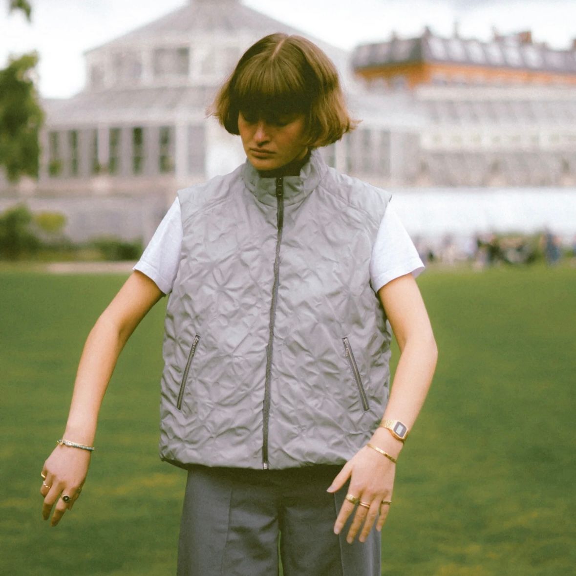 ryaw - 【残り一点】Leaf Vein Vest(NYLON) | ACRMTSM ONLINE STORE