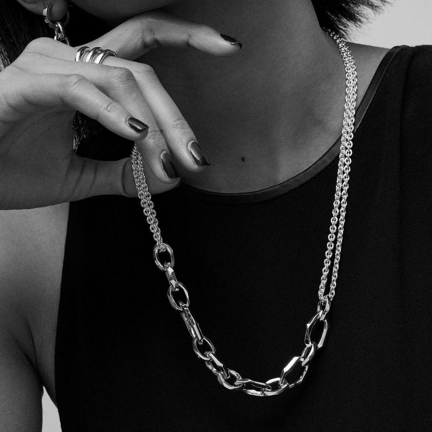 GARNI - 【お取り寄せ注文可能】Crockery Mix Chain Necklace