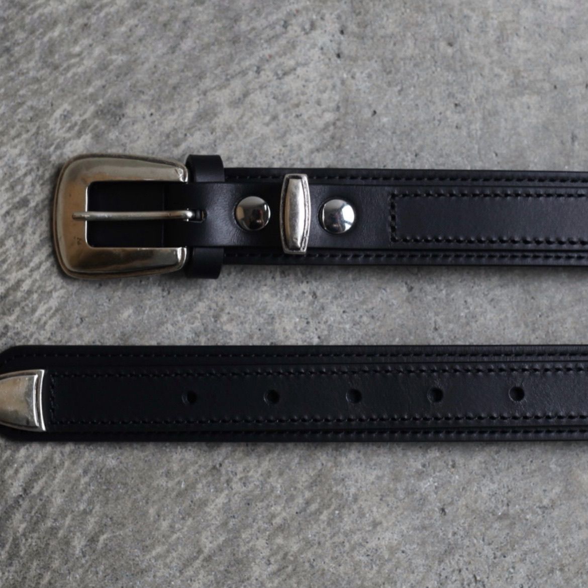 LEMAIRE - 【再販売通知受付可能】Minimal Western Belt(COW LEATHER