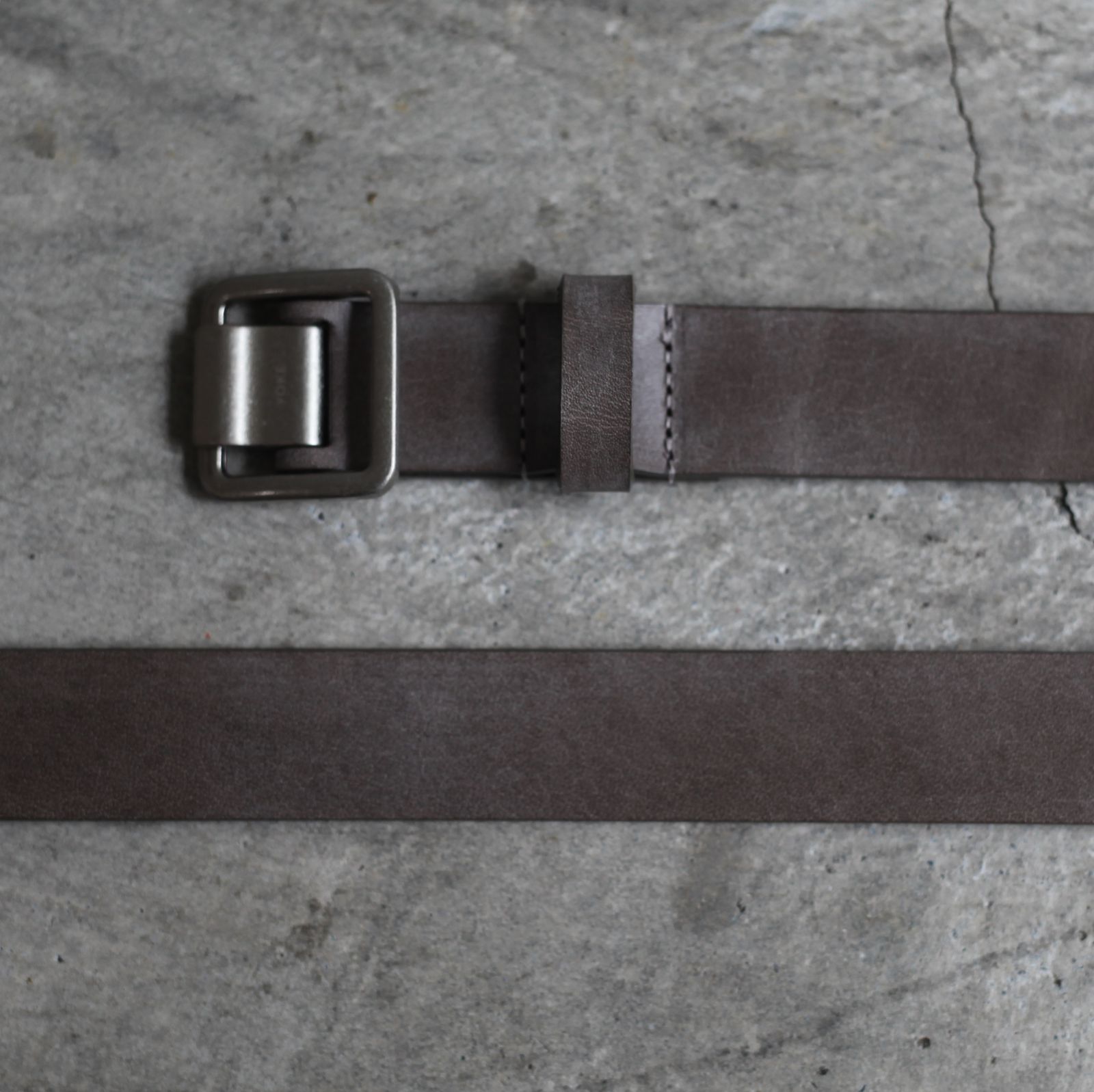 YOKE - 【残りわずか】Narrow Leather Belt(BROWN) | ACRMTSM ONLINE STORE