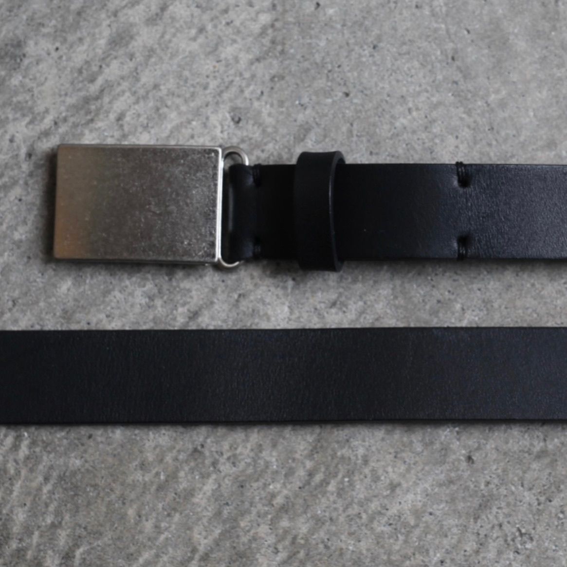 ssstein - 【残りわずか】Leather Belt(PLAIN BUCKLE) | ACRMTSM