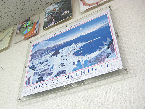 ジグソーパズル額は立体的に飾れる縁のないシンプルな額 | 製品