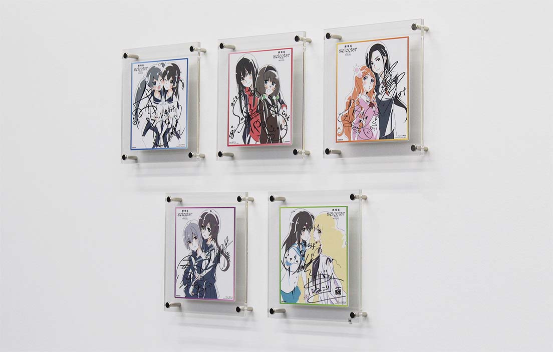 推し活・オタ活におすすめ!アクリル製「ミニ色紙額」で、コレクション