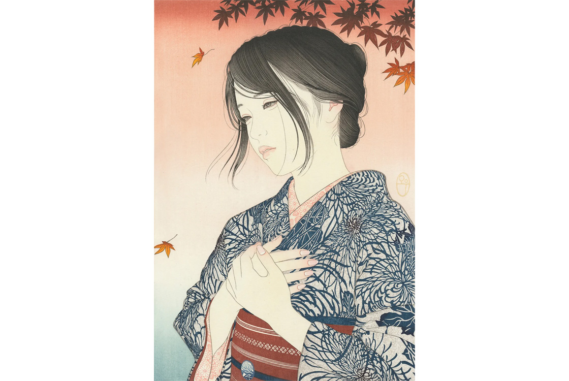 鰭崎英朋オマージュの新作美人画 日本画家・宮﨑優さんインタビュー