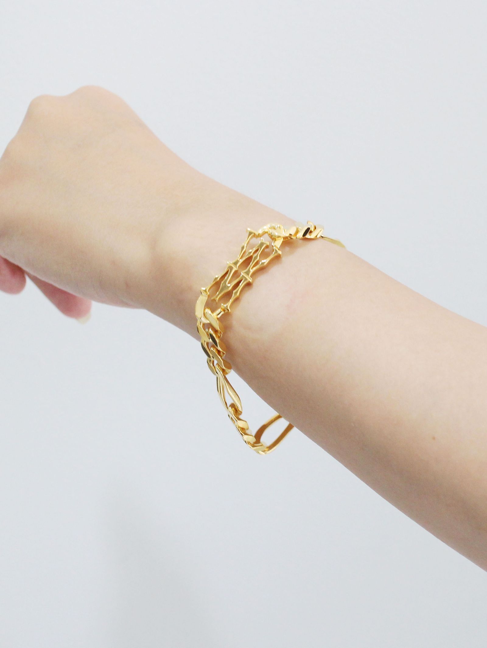 CAREERING - ワコマリア コラボ フィガロチェーンブレスレット - WACKO