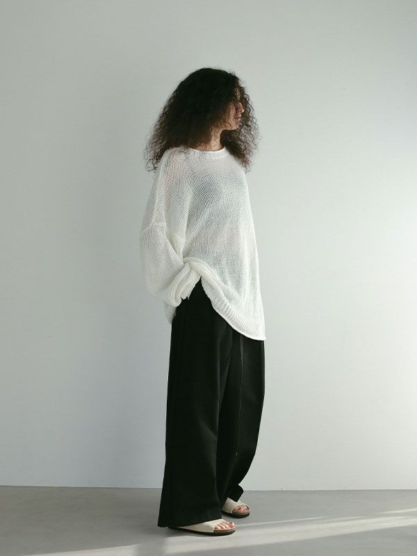 ETRE TOKYO - リネンボトルネックローゲージニットプルオーバー