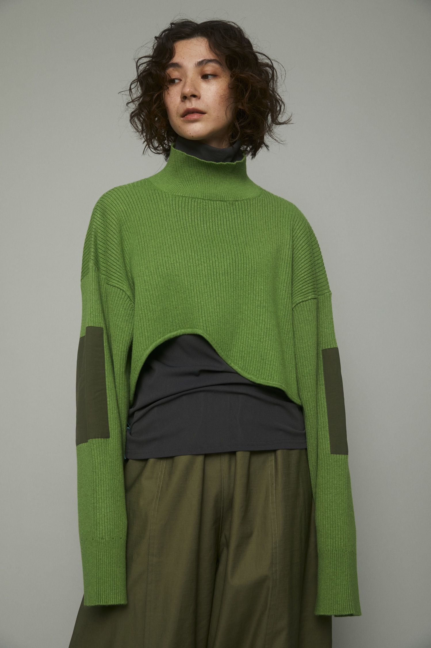 HeRIN.CYE - ミリタリーショートトップス - Miritary short tops 2