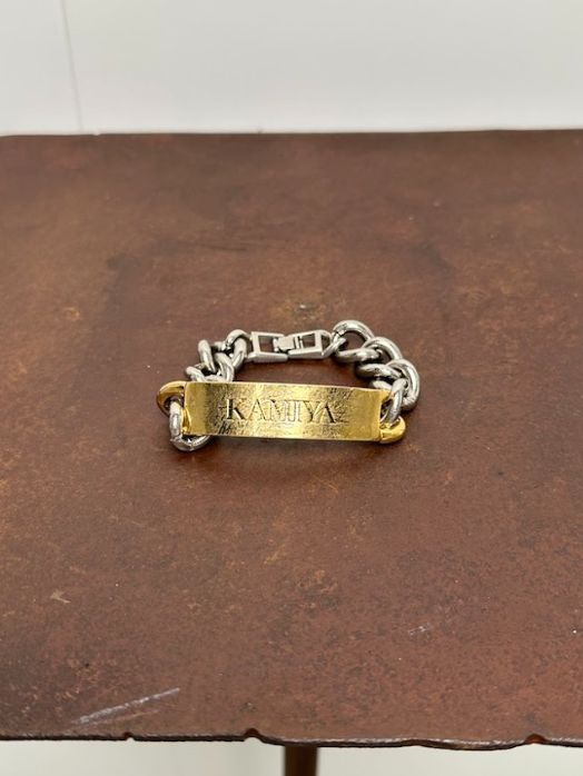 KAMIYA - アイディー ブレスレット - KAMIYA ID Bracelet - GOLD