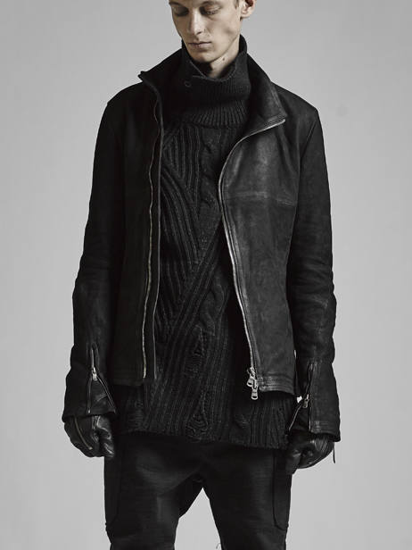 The Viridi-anne - ラムレザーライダースブルゾン | ADDICT WEB SHOP