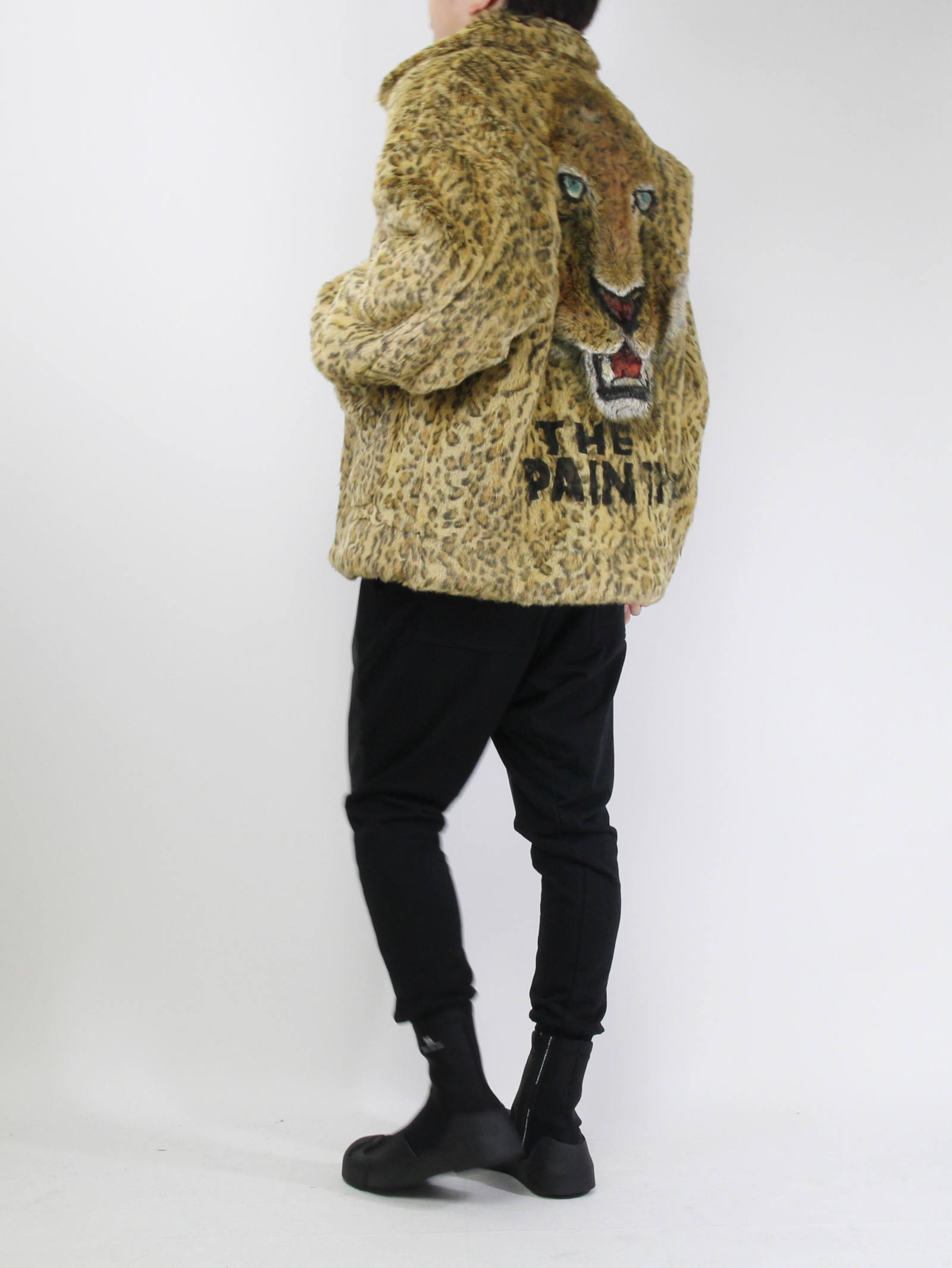 doublet - アニマルファーブルゾン - ANIMAL HAND PAINTED FUR JAKET