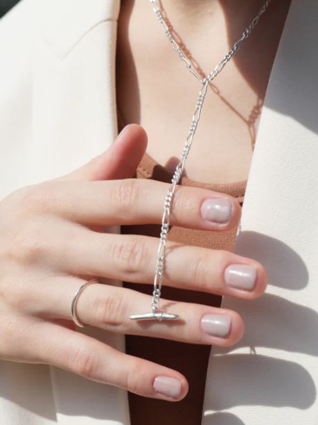 TEN. - フューズネックレス SV シルバー シンプル デザイン ユニ