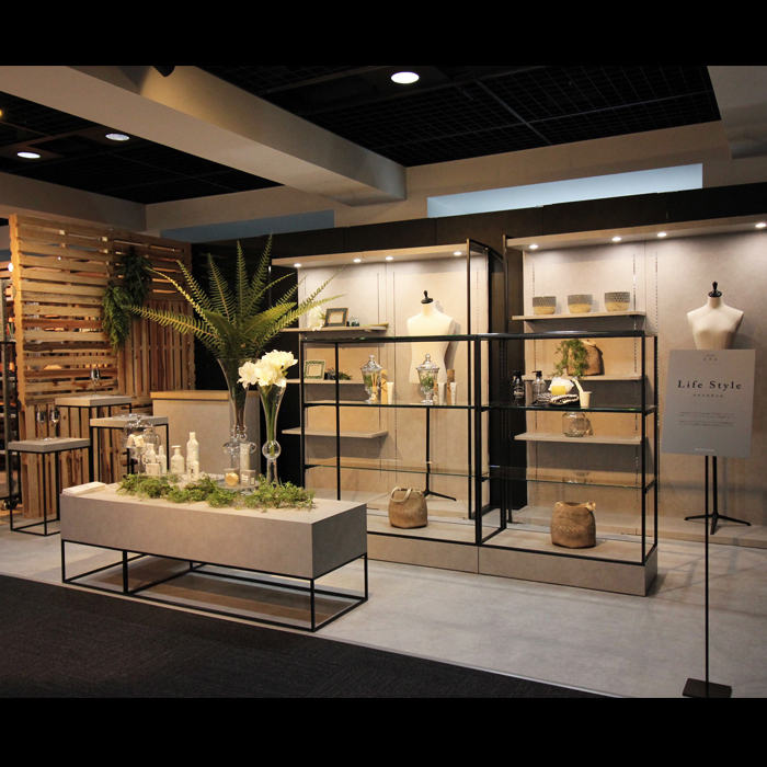 ストーン｜陳列什器（壁面・中島） レンタルならアディスミューズ