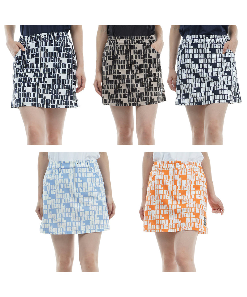 ロゴモノグラム ストレッチスカートADLA405 – ADMIRAL