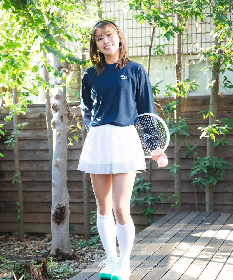 Admiral × mu テニスクラブロゴ L/S TEE ATMA435 – ADMIRAL