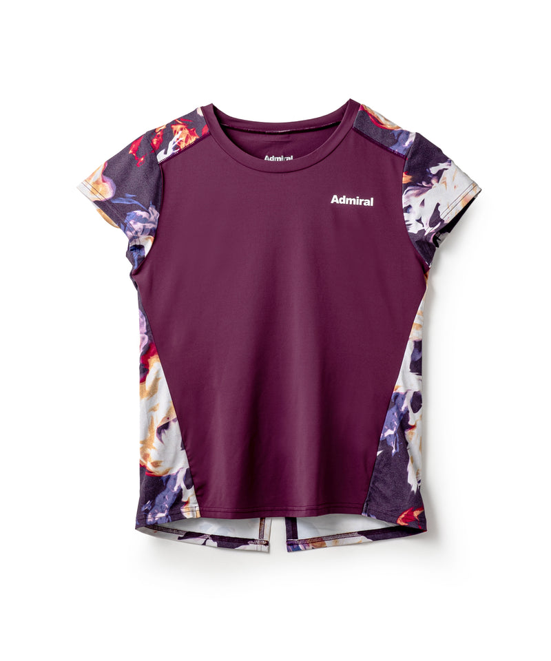 バックスリットグラフィックTEE ATLA431 – ADMIRAL