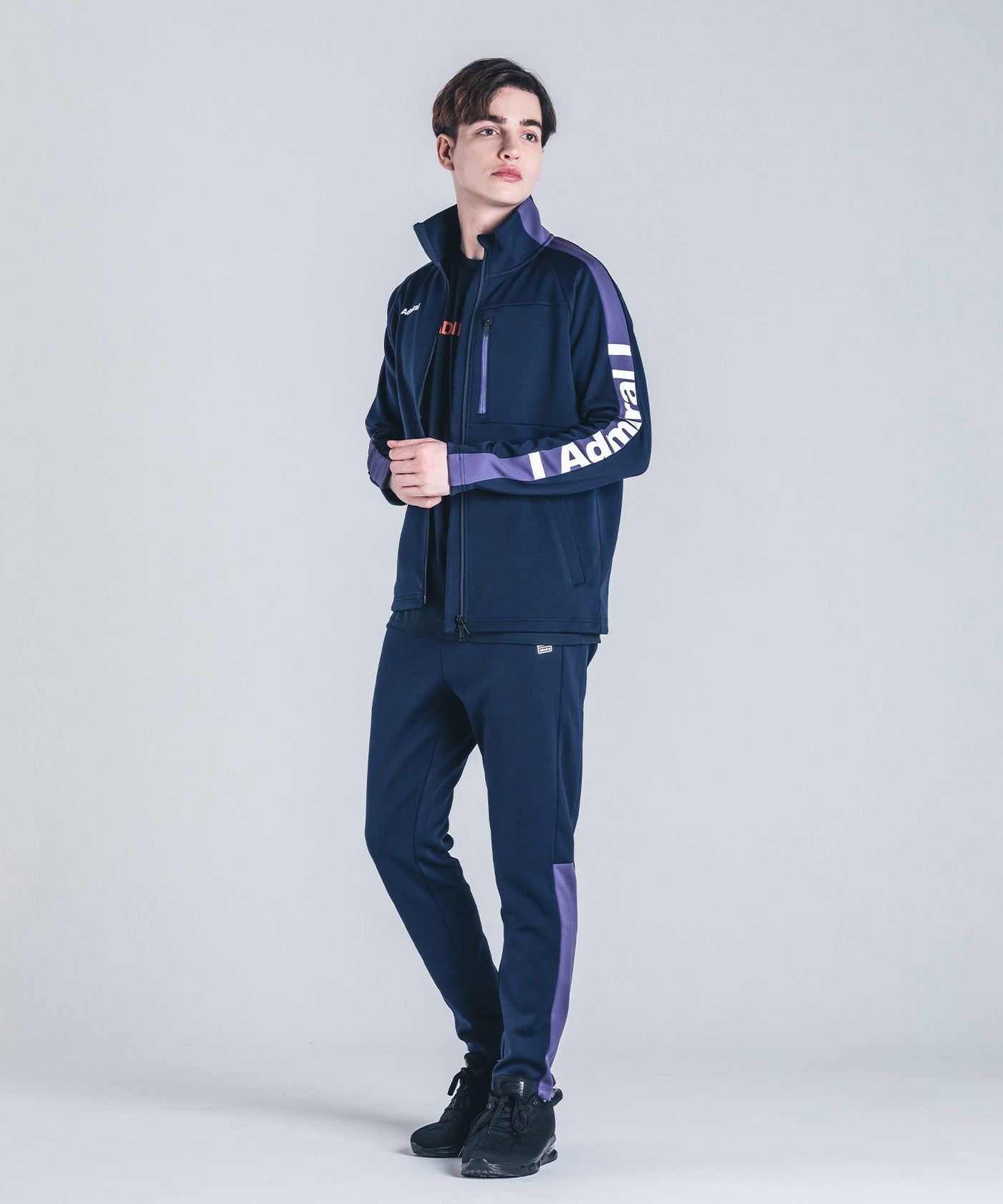 サイドラインロゴハイネックジャケット ATMA425 – ADMIRAL