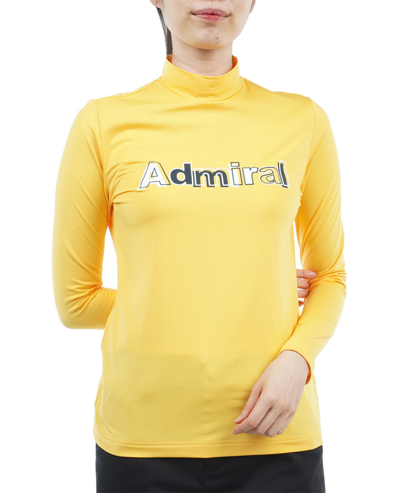 ロゴハイネック ロングスリーブシャツ ADLA268 – ADMIRAL