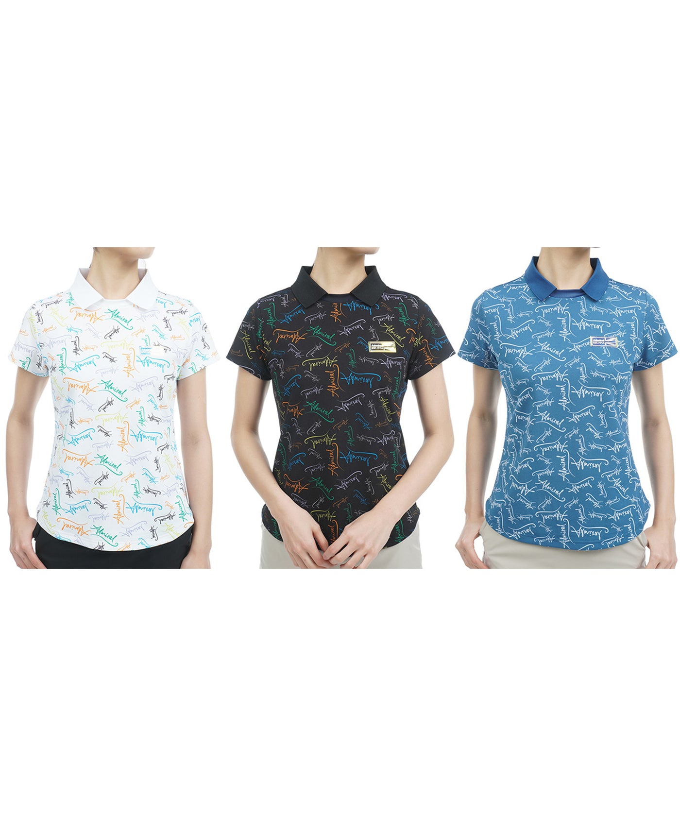 マルチロゴプリント プルオンシャツ ADLA329 – ADMIRAL