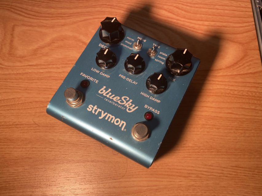 透明感のあるリバーブ！Strymon blueSky Reverb【レビュー
