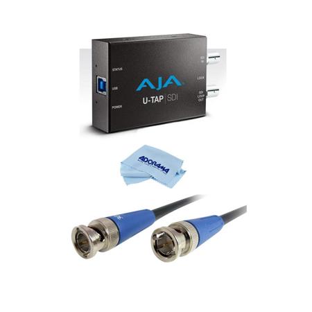 AJA U-TAP USB 3.0 (3.2 Gen 1) Powered SDI Capture Device with BNC