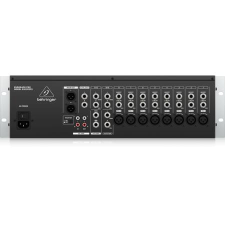 Behringer Eurorack Pro RX1202FX Premium 12-Input Mic/Line Rack