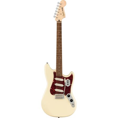 Squier Paranormal Cyclone Electric Guitar, Pearl White - Adorama