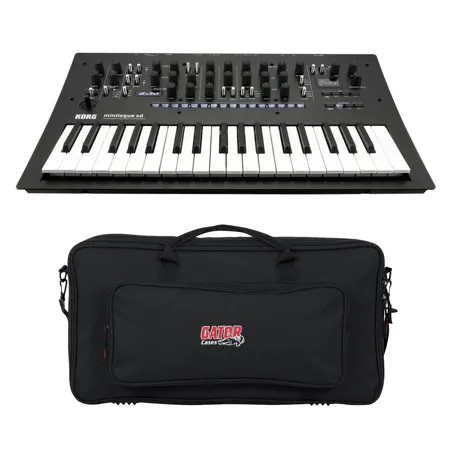 Korg minilogue xd 37-Keys Analog Synthesizer, White Keys, w/GK