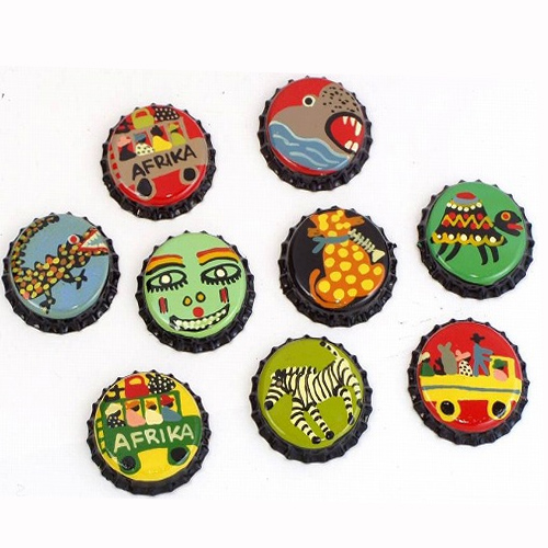 アフリカンスクエアー / 王冠バッジ アソート