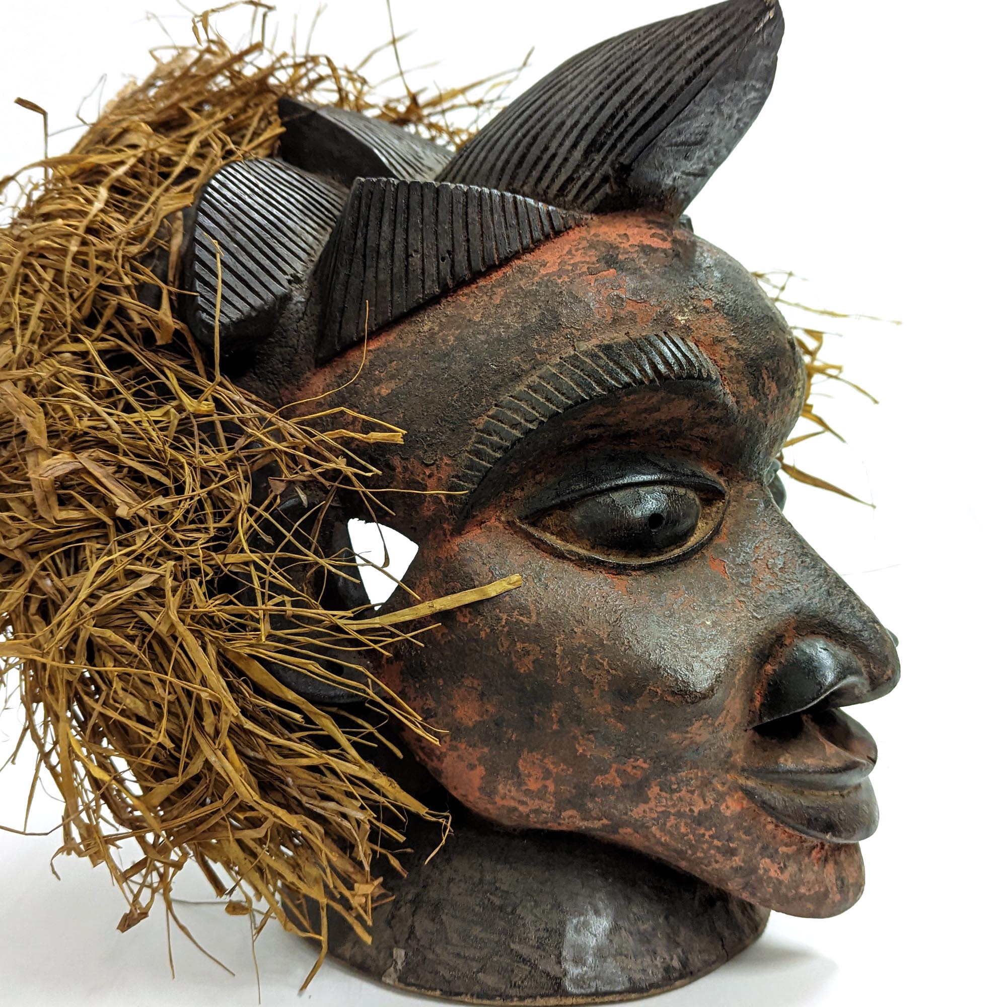 アフリカ マスク グルンシ族 イボイノシシ プリミティブアート 仮面