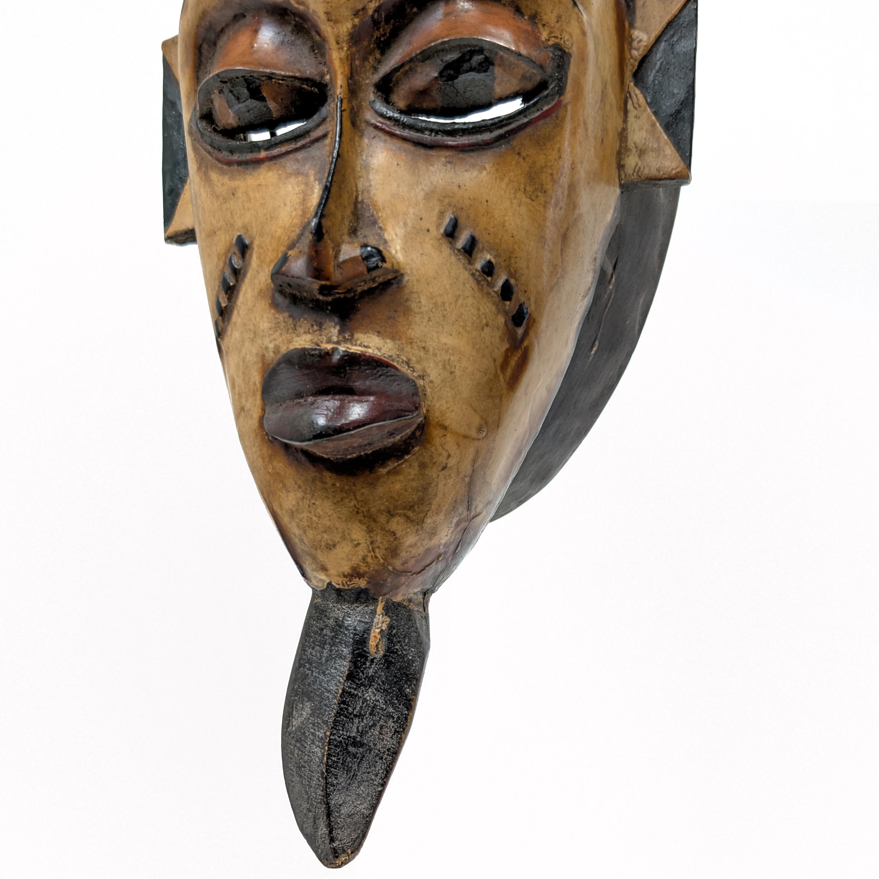 グロ族仮面 65cm アフリカン プリミティブアート マスク （p805-02