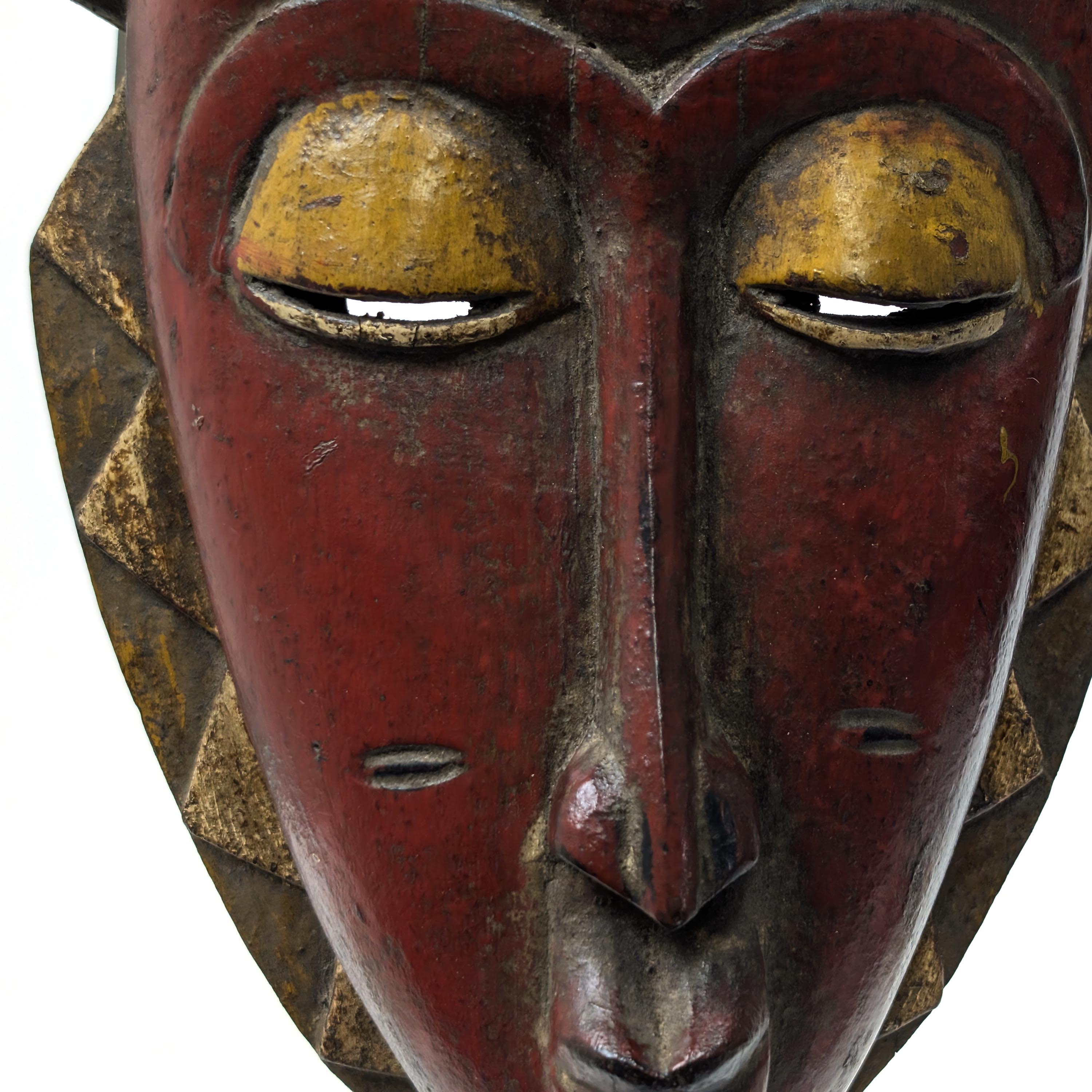 グロ族仮面 51cm アフリカン プリミティブアート マスク （r121-21