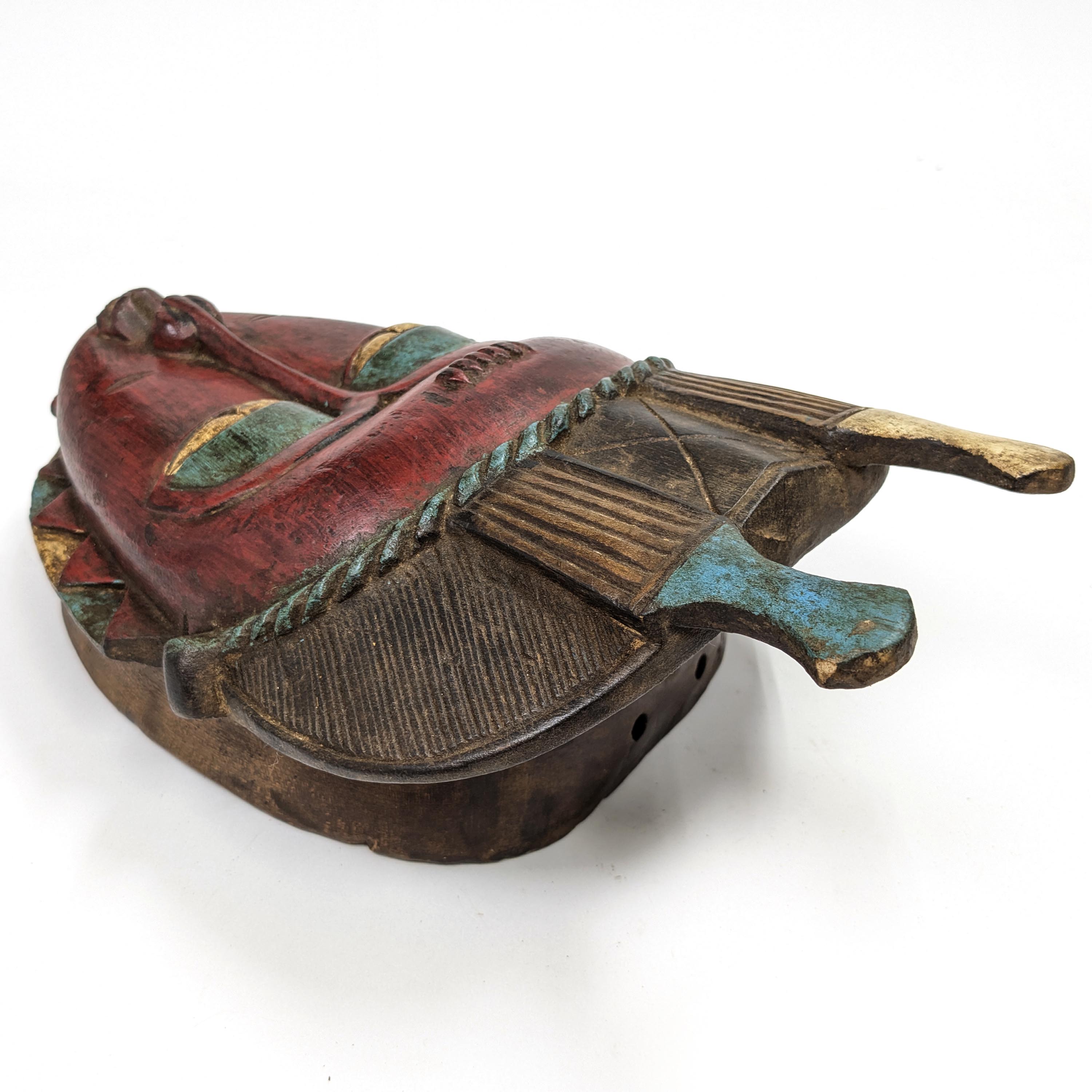 グロ族仮面 42cm アフリカン プリミティブアート マスク （r155-18