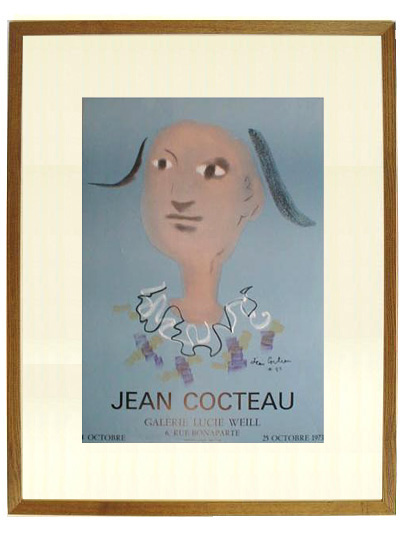 ☆ジャン コクトー（JEAN COCTEAU）☆リトグラフ・リトグラフポスター