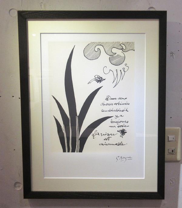 ☆ジョルジュ ブラック（GEORGES BRAQUE）☆リトグラフ・リトグラフ