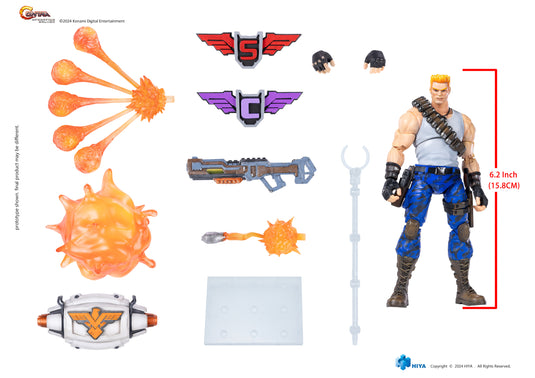 Hiya Toys - Contra Operation Galuga - Bill Rizer (PX Previews