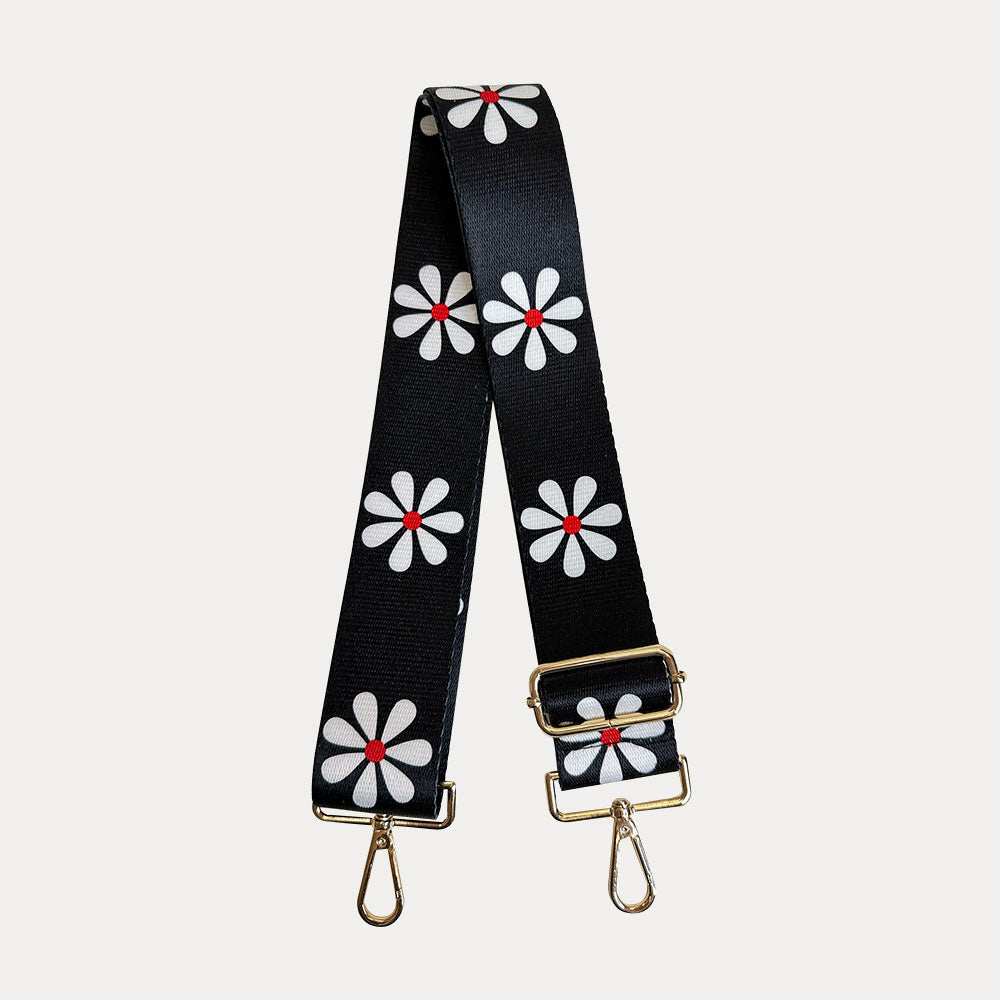 Printed Flower Interchangeable Bag Strap