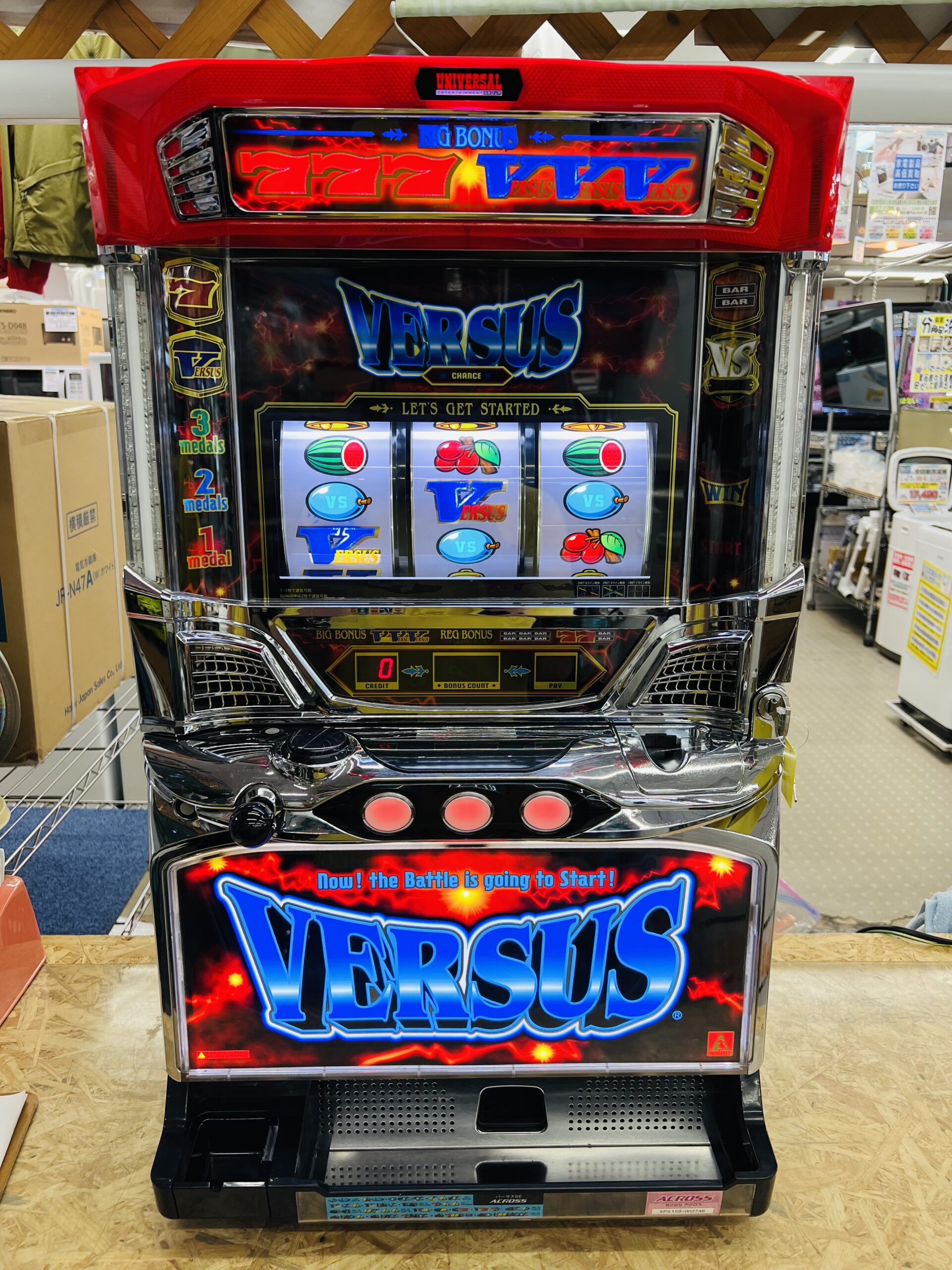 アクロス バーサス スロット実機| 買取致しました|リサイクルショップ