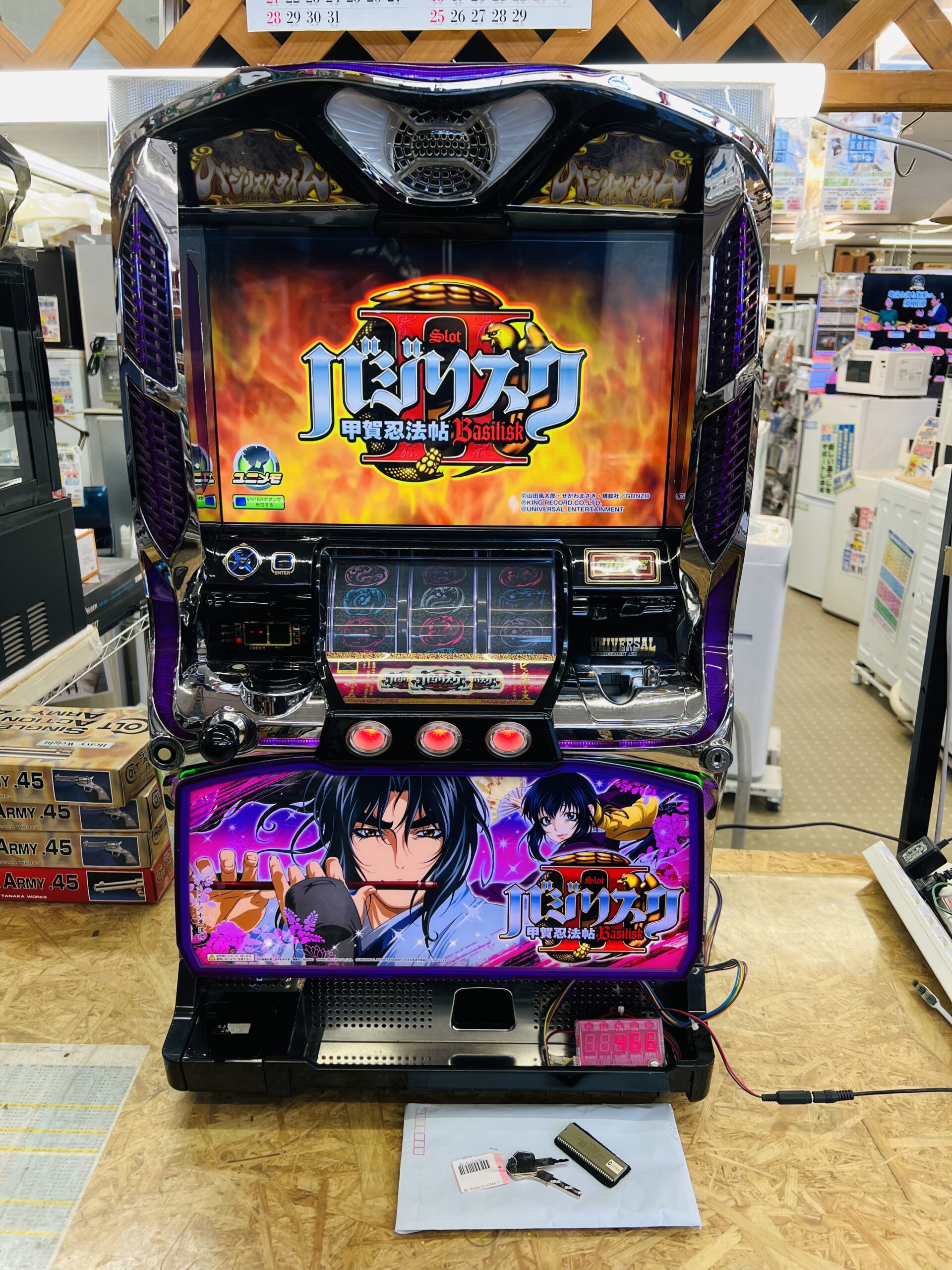 バジリスク～甲賀忍法帖～Ⅱ スロット実機 買取致しました｜リサイクル