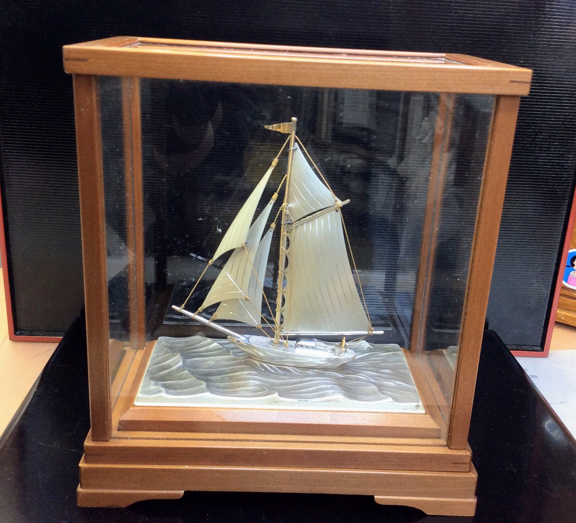 武比古作｜銀細工ヨット 買取致しました｜愛品館千葉店 | リサイクル