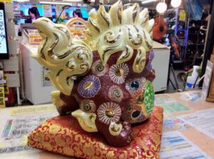 九谷焼｜ 剣獅子 置物 買取しました｜愛品館千葉店 | リサイクル