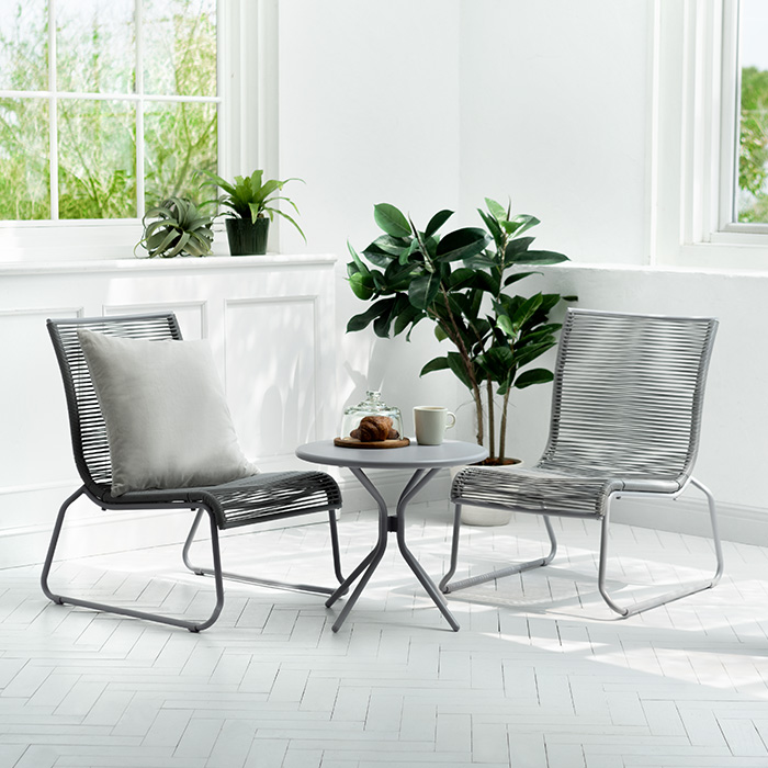 アーバンバルコニー3点セット(ガーデンチェア2脚&テーブル) | 家具