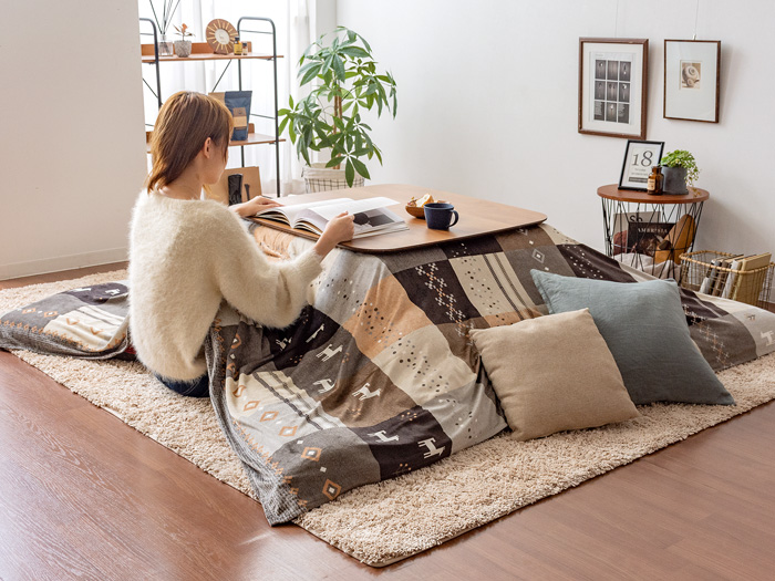 上掛けこたつカバー Sincere(シンシア)210×320cm 長方形タイプ | 家具