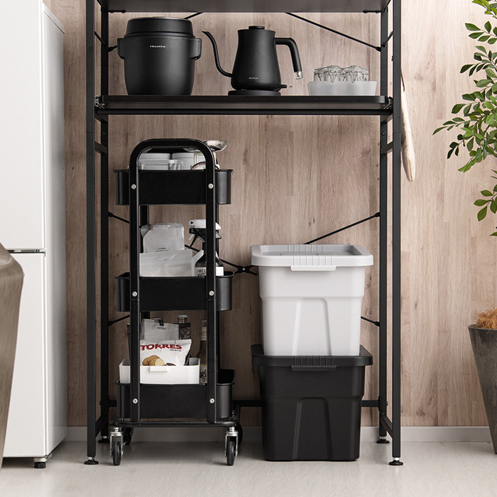 ゴミ箱上ラック emery(エメリー)幅80cmタイプ | 家具・インテリア通販