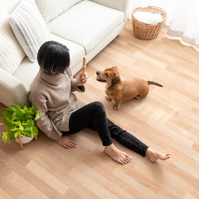 滑らないフローリング調パイルカーペット 200×400cm | 家具