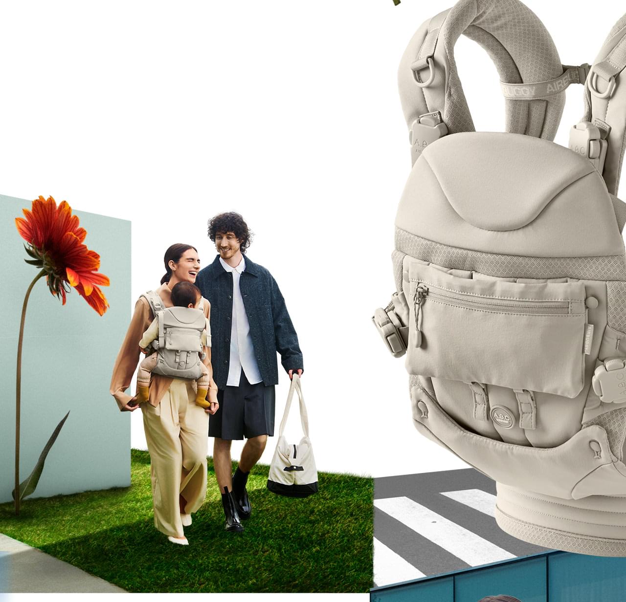 AIRBUGGY BABY CARRIER COMFO デビュー - AIRBUGGY | ベビーカーの