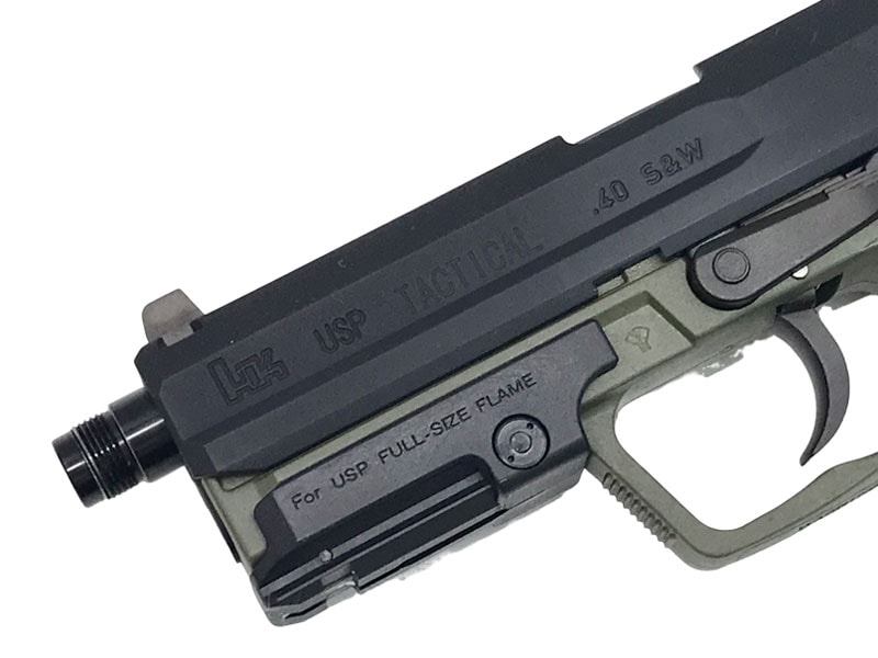 タニオコバ] USP 40 タクティカル SD メタルブラックHWスライドモデル