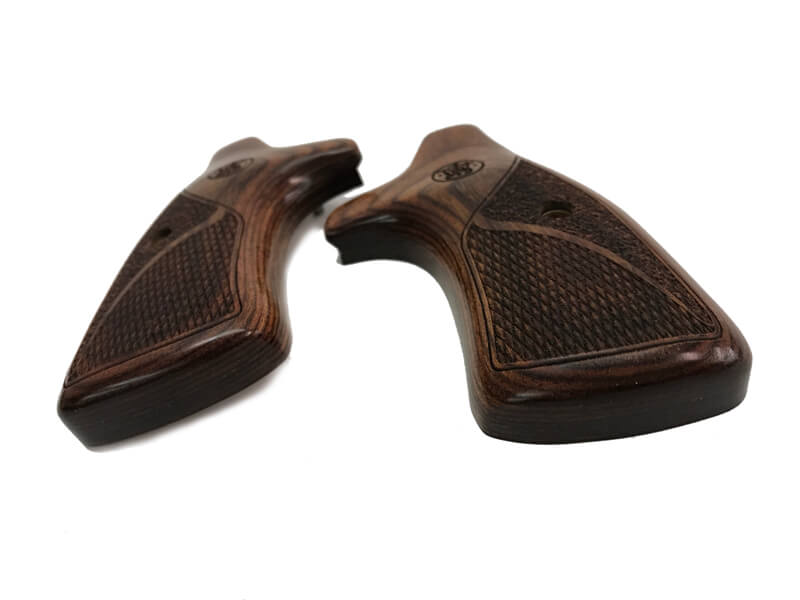 アルタモント] S&W Jフレーム ロゴ入りステイブル 木製グリップ (中古