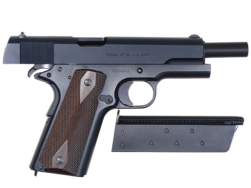 WA] コルト M1911 U.S.ARMY ロイヤルブルー SCW1 HW ガスブローバック